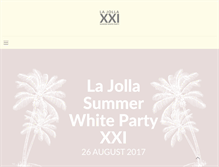 Tablet Screenshot of lajollasummerwhiteparty.com